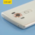 Olixar FlexiShield LG V10 Gel Case - Frost White 1
