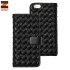 Zenus Mesh Diary iPhone 6S / 6 Wallet Case - Black 1