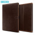 Verus Dandy Leather Style iPad Pro 12.9 inch Case - Dark Brown 1
