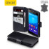 Olixar Premium Real Leren Sony Xperia M5 Wallet Case - Zwart 1