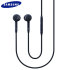 Official Samsung 3.5mm Jack In-Ear Headset with Mic and Controls - Black / Black 1