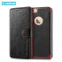 Verus Dandy Leather-Style iPhone 6S Plus/6 Plus Wallet Case - Black 1