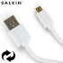 Cable Micro USB Reversible Salkin MobyCharge - Blanco 1