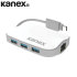 Kanex USB-C 3 Port USB 3.0 Hub and Ethernet Adapter 1