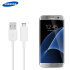 Official Samsung Galaxy S7 Micro USB 1.2m Cable - White 1