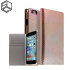 SLG Hologram Genuine Leather iPhone 6S / 6 Wallet Case - Rose Gold 1