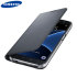 Official Samsung Galaxy S7 Flip Wallet Cover - Black 1