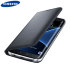Officiële Samsung Galaxy S7 Edge Flip Wallet Cover - Zwart 1