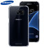 Clear Cover Officielle Samsung Galaxy S7 Edge - Noire 1