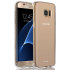 FlexiShield Samsung Galaxy S7 Edge suojakotelo - Huurteisen valkoinen 1