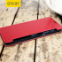 Olixar Leather-Style Samsung Galaxy S7 Edge Wallet Stand Case - Red 1