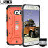 UAG Samsung Galaxy S7 Protective Case - Rust - Zwart 1