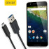 Olixar USB-C Nexus 6P Charging Cable - Black 1m 1
