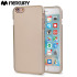 Mercury Metallic Silicone Finish Hard Case iPhone 6S / 6 Plus - Gold 1
