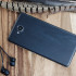 Mozo Microsoft Lumia 650 PU Batterieabdeckung in Schwarz Holz 1