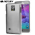 Mercury iJelly Samsung Galaxy Note 4 Gel Case Hülle Metallic Silber 1