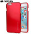 Funda iPhone 6S Plus / 6 Plus Mercury iJelly Gel - Rojo Metalizado 1