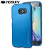 Funda Samsung Galaxy S6 Edge Mercury iJelly Gel - Azul Metalizado 1