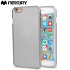 Mercury Metallic Silicone Finish Hard Case iPhone 6S / 6 Plus Silver 1