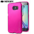 Funda Samsung Galaxy S6 Edge Mercury iJelly Gel - Rosa Metalizado 1