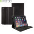 Maroo Leather iPad Air AZERTY Bluetooth Keyboard Cover - Black 1