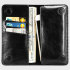 Jison Case Genuine Leather Universal Smartphone Wallet Case - Black 1