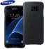 Official Samsung Galaxy S7 Leather Cover - Black 1