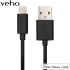 Veho MFi Charge & Sync Lightning to USB Short Cable - 20cm 1