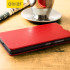 Olixar Leather-Style Microsoft Lumia 650 Wallet Stand Case - Red 1