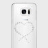 White Diamonds Eternity Samsung Galaxy S7 Case - Crystal Clear 1