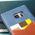 Moncabas Liza Genuine Leather Samsung Galaxy S7 Wallet Case - Navy 1