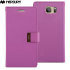 Mercury Rich Diary Samsung Galaxy S7 Premium Wallet Case - Purple 1