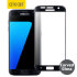 Olixar Galaxy S7 Edge to Edge Gehard Glas Screen Protector - Zwart 1