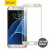 Olixar Samsung Galaxy S7 Edge Curved Glass Screen Protector - Gold 1