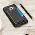 Olixar Leather-Style Samsung Galaxy S7 Card Slot Case - Black 1