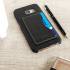 Olixar Leather-Style Samsung Galaxy S7 Edge Card Slot Case - Black 1