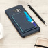 Olixar Leather-Style Samsung Galaxy S7 Edge Card Slot Case - Blue 1