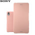 Official Sony Xperia X Style Cover Flip Case - Rose Gold 1