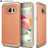 Caseology Envoy Series Galaxy S7 Edge Case - Pink Leather 1