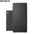 Official Sony Xperia XA Style Cover Flip Case - Graphite Black 1