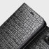 VRS Design Croco Samsung Galaxy S7 Edge Diary Case - Silver / Grey 1