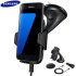 Samsung Galaxy S7 Qi Wireless Charging Car Holder - Black 1