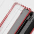 Ghostek Covert Samsung Galaxy S7 Edge Bumper Case - Clear / Red 1
