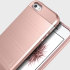 Obliq Slim Meta iPhone SE Case - Rose Gold 1