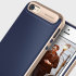 Caseology Wavelength Series iPhone SE Case - Navy Blue / Gold 1