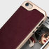 Caseology Envoy Series iPhone SE Case - Cherry Oak Leather 1