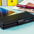 Olixar Premium Real Leather Huawei Honor 5X Wallet Case - Black 1