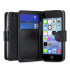 Encase Leather-Style iPhone 5S / 5 Plånboksfodral - Svart 1