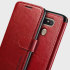 Housse LG G5 VRS Design Wallet Dandy effet cuir – Rouge 1