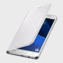 Original Galaxy J5 2016 Tasche Flip Wallet Cover in Weiß 1
